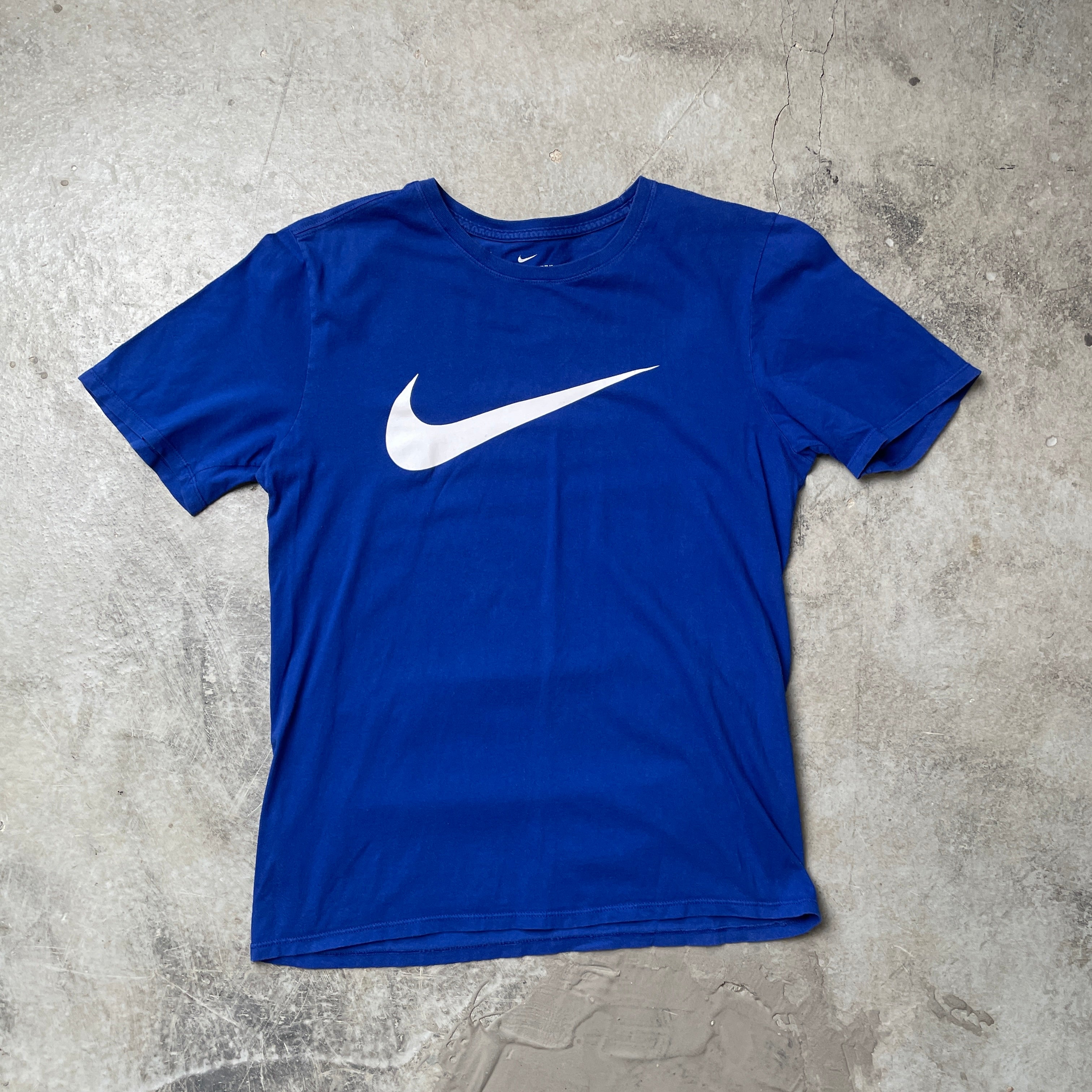 Blue swoosh